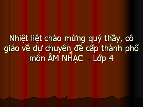 Tiết 6. TĐN: TĐN số 1. Giới thiệu một vài nhạc cụ dân tộc