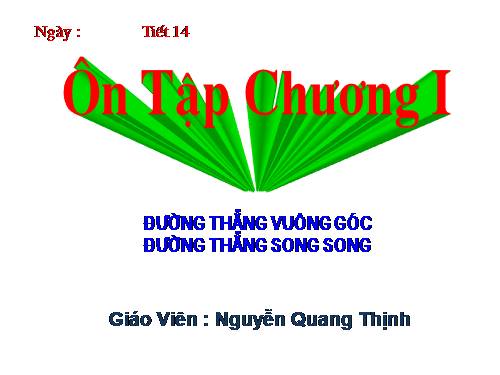 Ôn tập chương I