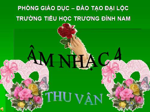 Tiết 6. TĐN: TĐN số 1. Giới thiệu một vài nhạc cụ dân tộc