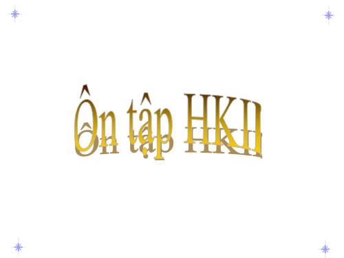 Ôn tập- tin 6 hk2