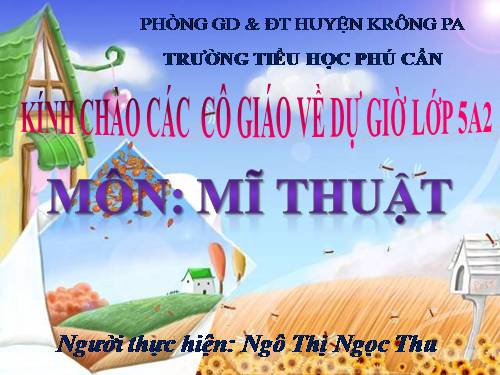 Bài 34. Đề tài tự chọn