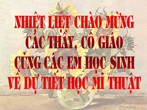 Bài 28. Mẫu vẽ có hai hoặc ba vật mẫu (vẽ màu)