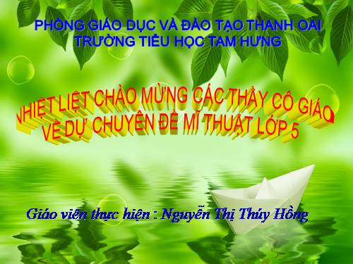 Bài 32. Vẽ tĩnh vật (vẽ màu)