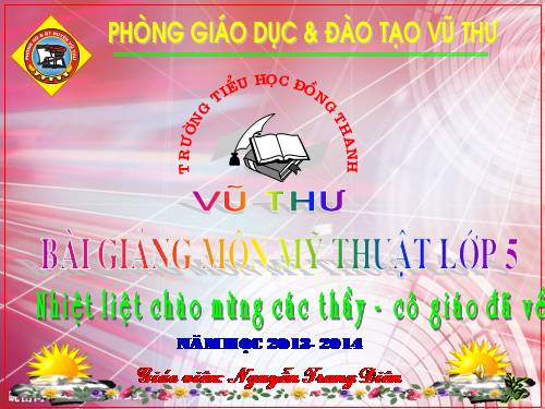 Bài 29. Đề tài Ngày hội