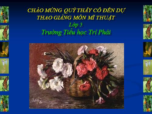 Bài 1. Xem tranh Thiếu nữ bên hoa huệ