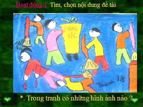 Bài 27. Đề tài Môi trường