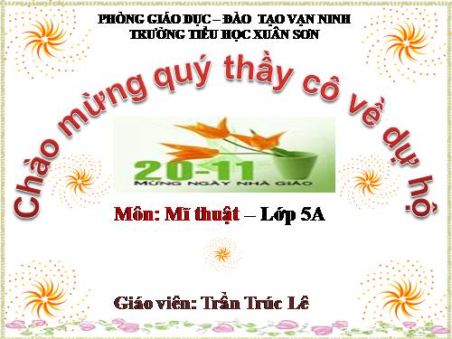 Bài 11. Đề tài Ngày Nhà giáo Việt Nam 20-11