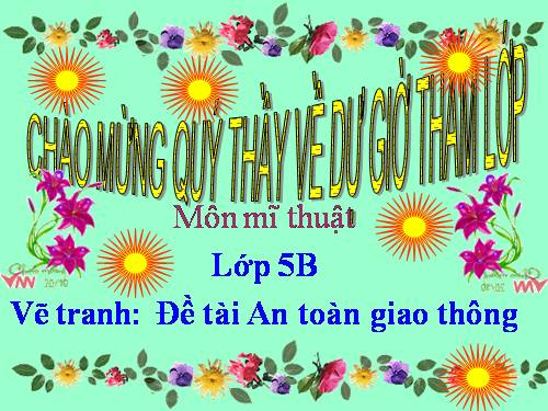 Bài 7. Đề tài An toàn giao thông