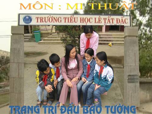 Bài 30. Trang trí đầu báo tường