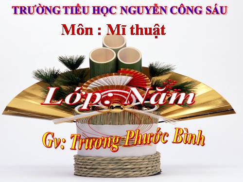 Bài 30. Trang trí đầu báo tường