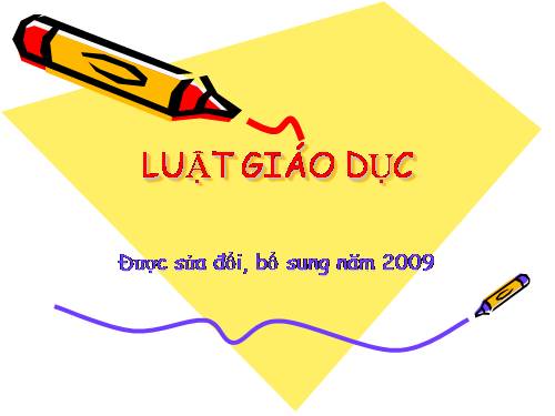 Luat giao duc