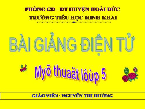 Bài 18. Trang trí hình chữ nhật