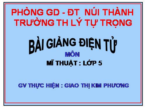 Bài 27. Đề tài Môi trường