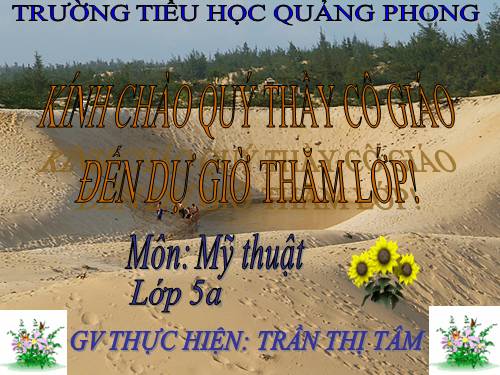 Bài 27. Đề tài Môi trường