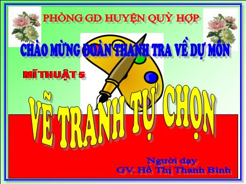 Bài 23. Đề tài tự chọn