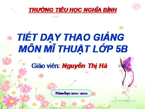 Bài 1. Xem tranh Thiếu nữ bên hoa huệ