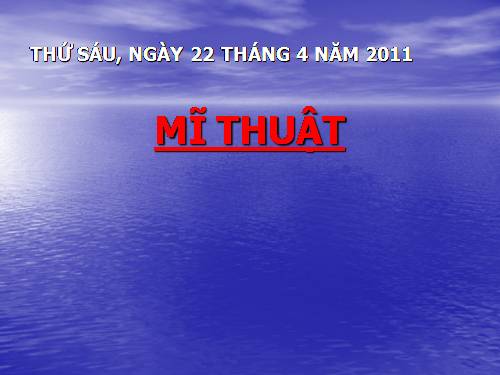 Bài 32. Vẽ tĩnh vật (vẽ màu)