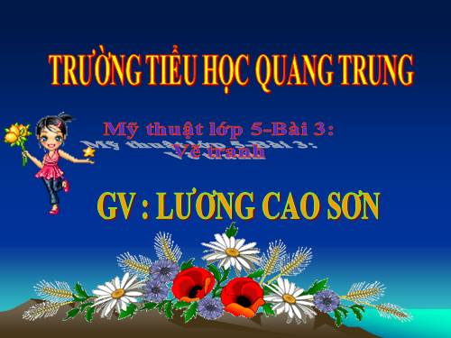 Bài 3. Đề tài Trường em