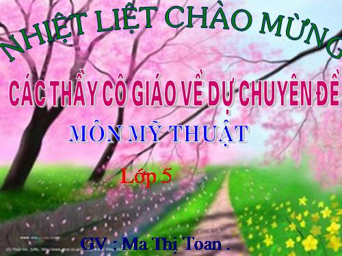 Bài 27. Đề tài Môi trường