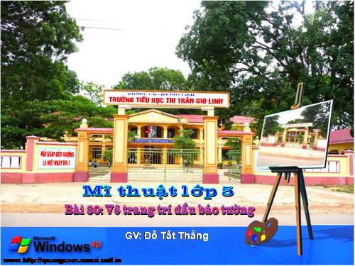 Bài 30. Trang trí đầu báo tường