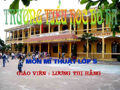 Bài 33. Trang trí cổng trại hoặc lều trại thiếu nhi