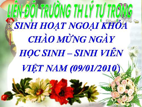 SINH HOẠT NGOẠI KHÓA