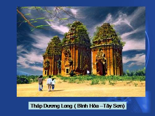 Ảnh tháp Chăm Bình Định