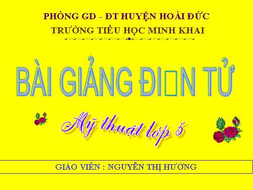 Bài 18. Trang trí hình chữ nhật