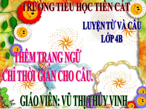 luyên từ và câu