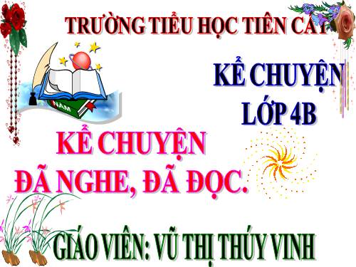 Tuần 30. Kể chuyện đã nghe, đã đọc (về du lịch hay thám hiểm)