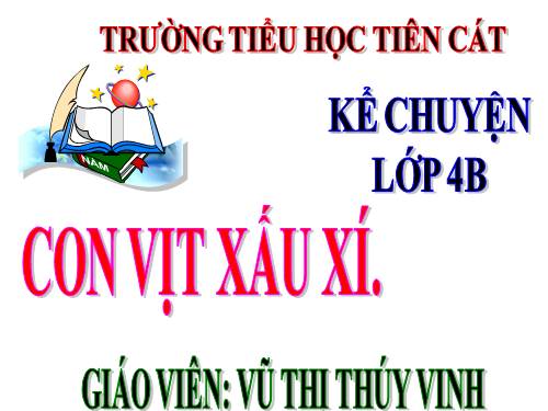 Tuần 22. Con vịt xấu xí