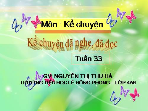 Tuần 33