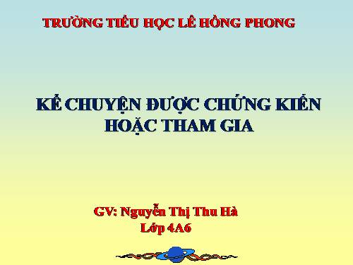 Kể chuyện dưới chứng kiến tham gia của làng xóm