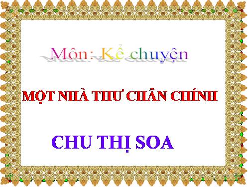 Tuần 4. Một nhà thơ chân chính