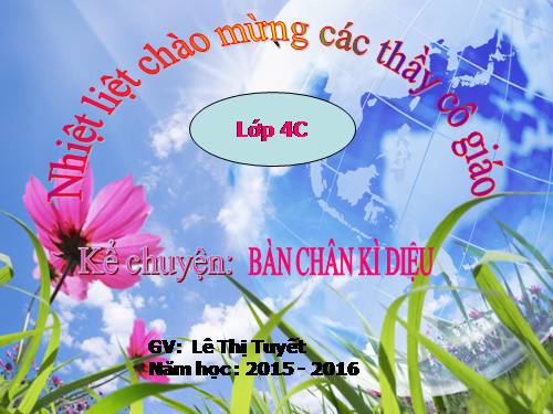 Tuần 11. Bàn chân kì diệu