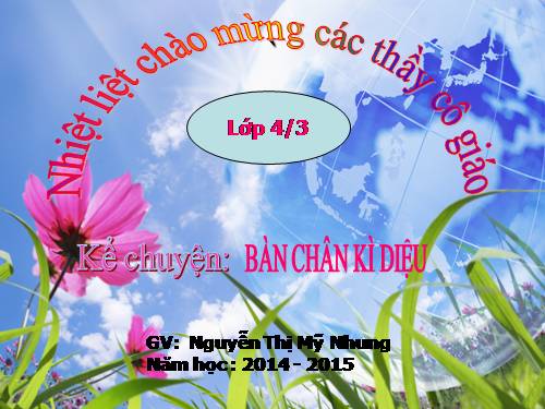 Tuần 11. Bàn chân kì diệu