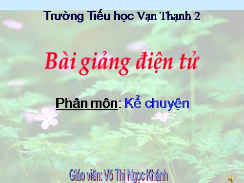 Tuần 11. Bàn chân kì diệu