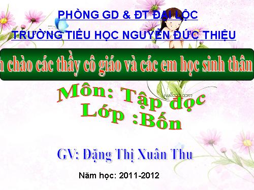 Tuần 14. Búp bê của ai?