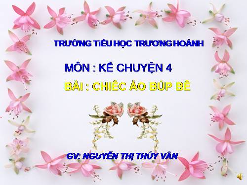 Tuần 14. Búp bê của ai?