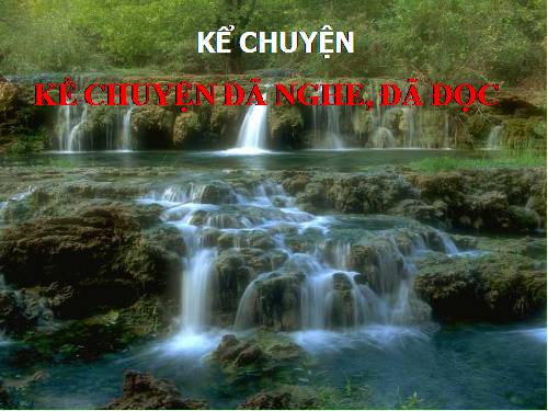 Tuần 2. Kể chuyện đã nghe, đã đọc (bài thơ Nàng tiên Ốc)