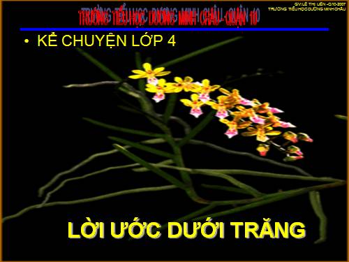 Tuần 7. Lời ước dưới trăng