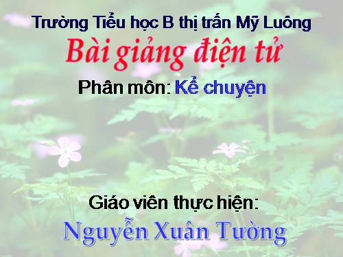 Tuần 11. Bàn chân kì diệu