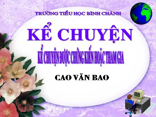 Tuần 27. Kể chuyện được chứng kiến hoặc tham gia (về lòng dũng cảm)