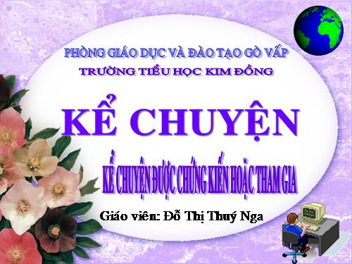 Tuần 26. Kể chuyện đã nghe, đã đọc (về lòng dũng cảm)