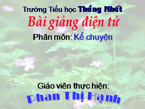 Tuần 11. Bàn chân kì diệu