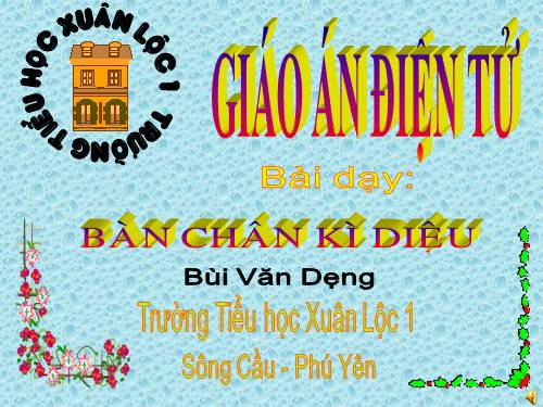 Tuần 11. Bàn chân kì diệu