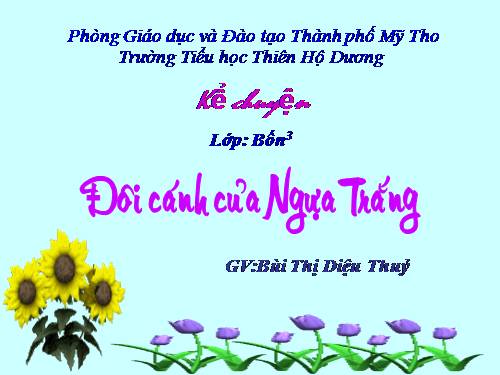 Tuần 29. Đôi cánh của Ngựa Trắng