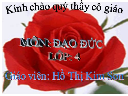 Tuần 11. Bàn chân kì diệu
