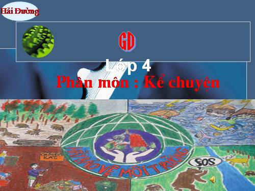 Tuần 24. Kể chuyện được chứng kiến hoặc tham gia (để giữ gìn xóm làng, đường phố, trường học xanh, sạch, đẹp)