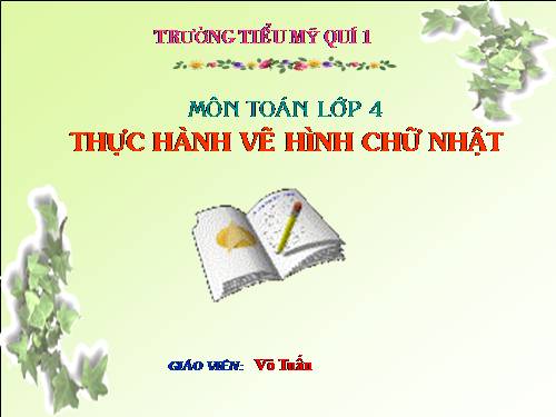 Tuần 5. MRVT: Trung thực - Tự trọng